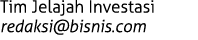 Tim Jelajah Investasi redaksi@bisnis.com