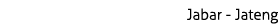 Jabar - Jateng